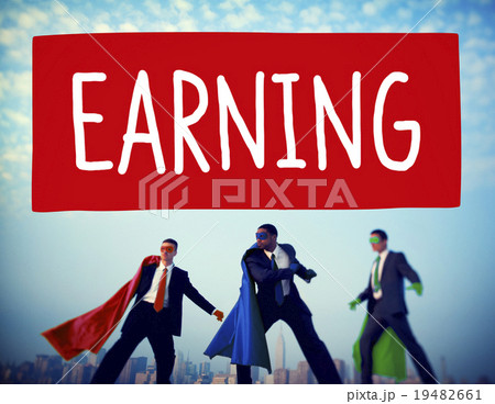 Earning Economy Finance Income Money Salary Concept Earning Economy Finance Income Money Salary Concept 19482661