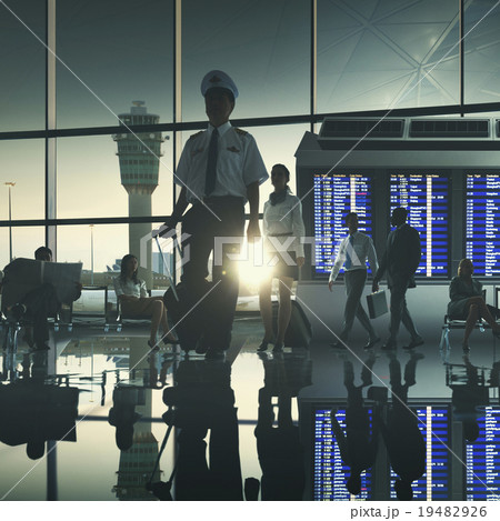 Business People Airport Terminal Travel Departure Concept Business People Airport Terminal Travel Departure Concept 19482926