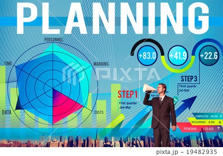 Business Planning Data Analysis Strategy Concept 19482935