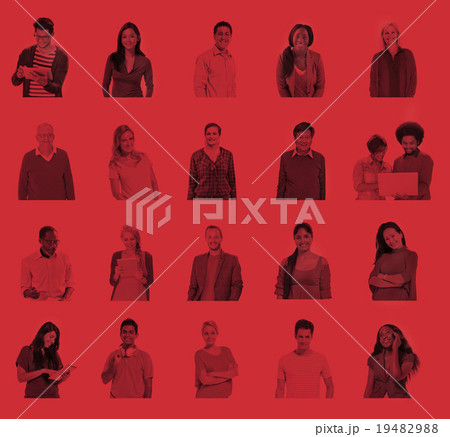 Diverse People Global Communications Technology Concept 19482988