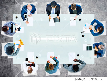 Business People Corporate Working Office Team Professional Conce 19483670