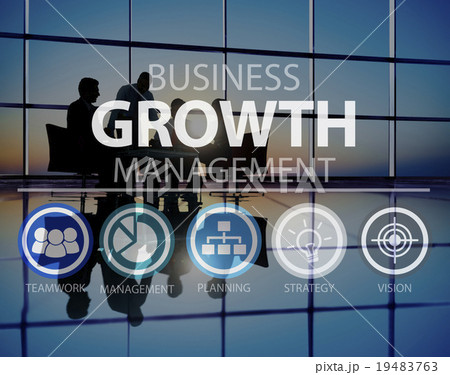 Growth Strategy Management Mission Success Concept Growth Strategy Management Mission Success Concept 19483763