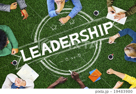 Leadership Leader Authoritarian Management Trainer Concept 19483980