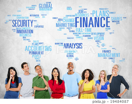 Global Finance Business Financial Marketing Money Concept 19484087