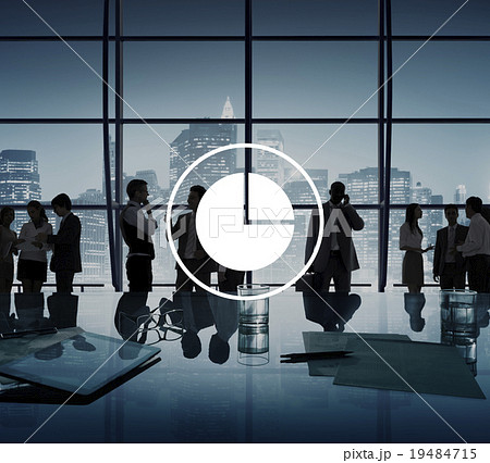 Market Share Business Graph Chart Competition Concept 19484715