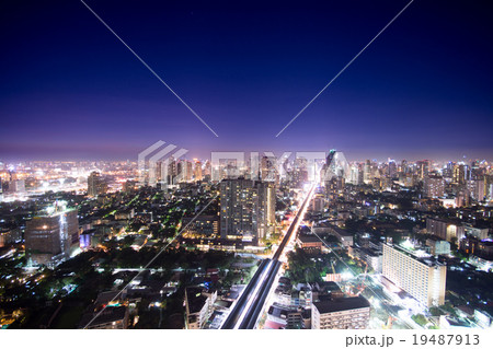 タイ・バンコクの夜景 タイ・バンコクの夜景 19487913