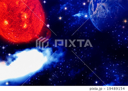abstract earth, space and star background abstract earth, space and star background 19489154