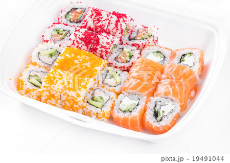 Sushi and roll assortment 19491044