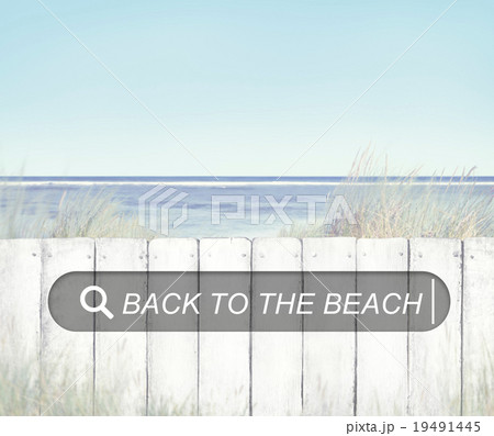 Back To The Beach Relaxation Tropical Beach Concept 19491445