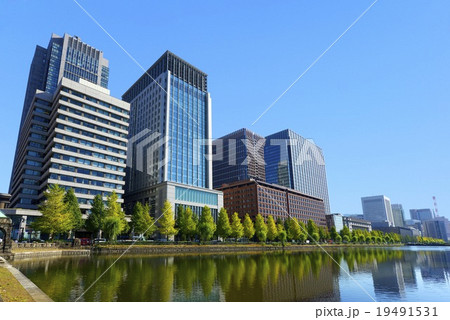 丸の内のビル群 丸の内のビル群 19491531