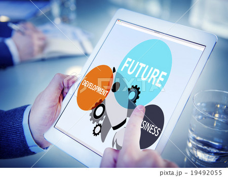 Future Development Goal Aspiration Futuristic Concept Future Development Goal Aspiration Futuristic Concept 19492055