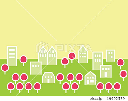 街並み　春　桜 19492579
