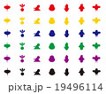 年賀状用のアイテム 19496114