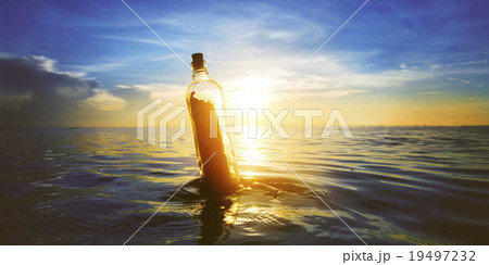 Searching for Help Message In the Bottle Concept 19497232