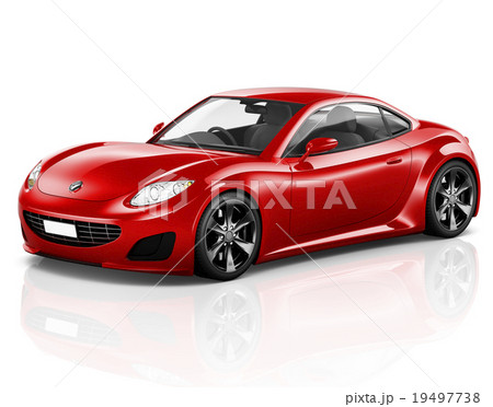 Car Vehicle Transportation 3D Illustration Concept 19497738