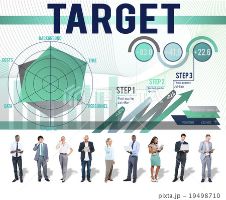 Target Achievement Goal Success Aspiration Concept 19498710