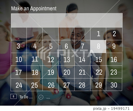 Calender Make Appointment Organization Management Concept Calender Make Appointment Organization Management Concept 19499171