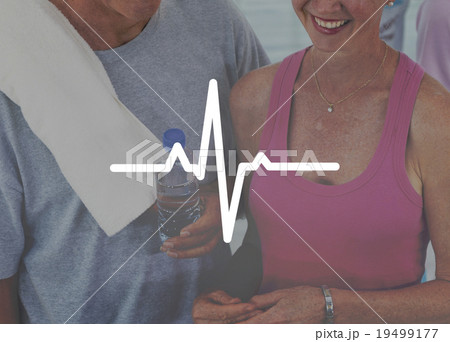 Rate Heartbeat Medical Frequency Pressure Health Concept 19499177