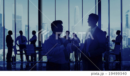 Business People Discussion Communication Cityscape Meeting Conce Business People Discussion Communication Cityscape Meeting Conce 19499340