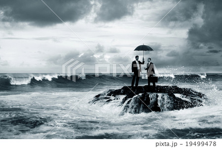 Businessmen Discussion Team Safety Security Concept Businessmen Discussion Team Safety Security Concept 19499478