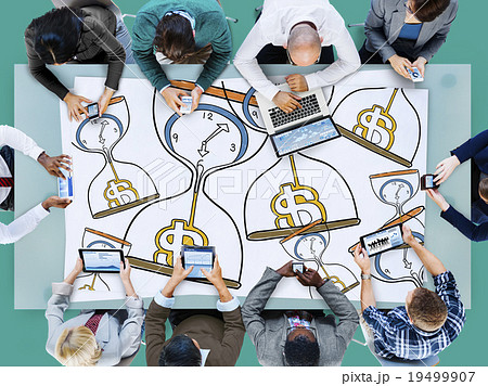 Time is Money Sandglass Investment Countdown Measure Concept Time is Money Sandglass Investment Countdown Measure Concept 19499907