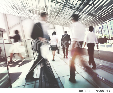 Hong Kong Business People Commuting Concept 19500143
