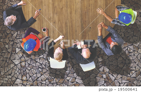 Business People Meeting Discussion Architect Engineer Concept Business People Meeting Discussion Architect Engineer Concept 19500641