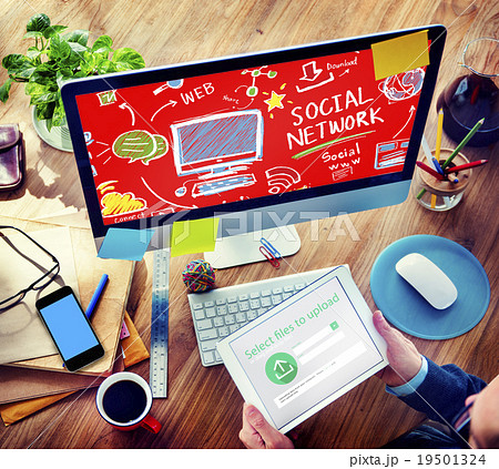 Social Network Social Media Internet WWW Web Online Concept Social Network Social Media Internet WWW Web Online Concept 19501324