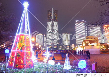 みなとみらい全灯ライトアップ みなとみらい全灯ライトアップ 19503707