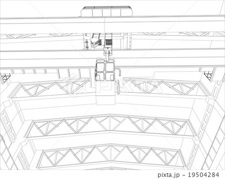Illustration of equipment for heating system Illustration of equipment for heating system 19504284
