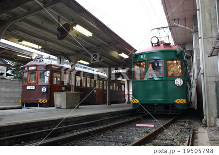阪堺電鉄 161形電車 住吉公園駅 阪堺電鉄 161形電車 住吉公園駅 19505798