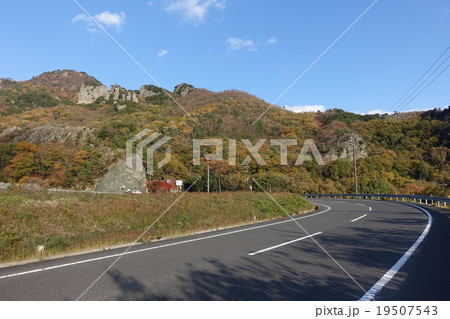 寒霞渓ロープウェイ 紅雲亭駅への入口 19507543