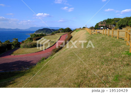 日本本土最西端 神崎鼻公園 全体 日本本土最西端 神崎鼻公園 全体 19510429