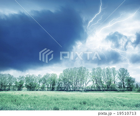 Green field and storm Green field and storm 19510713