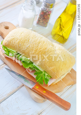 sandwich with ham and cucumber sandwich with ham and cucumber 19510936