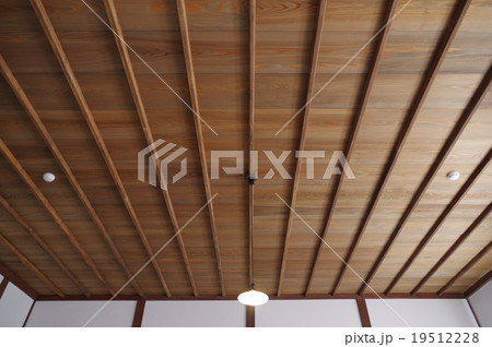 長野県宝 旧長野地方裁判所松本支部庁舎の格子天井 松本市歴史の里 長野県宝 旧長野地方裁判所松本支部庁舎の格子天井 松本市歴史の里 19512228