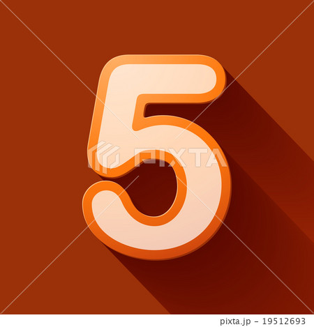 Volume icons number: five 19512693