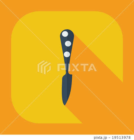 Flat modern design with shadow icons dinnerware 19513978