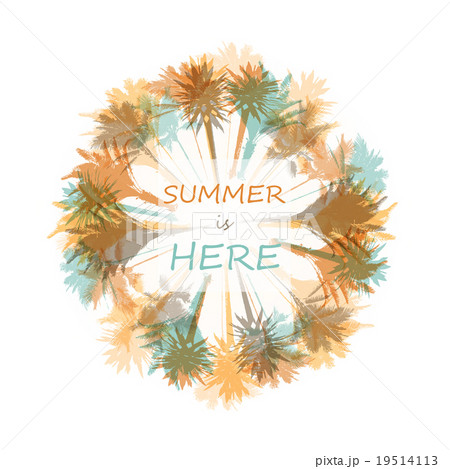 Palm tree print 19514113