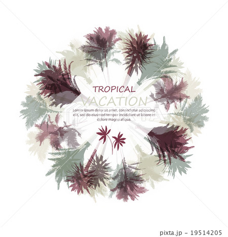 Palm tree print Palm tree print 19514205