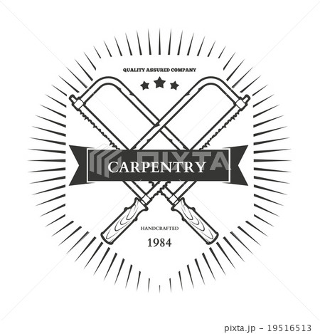 Vintage carpentry hand tools repair service labels 19516513