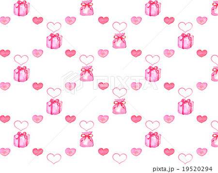 プレゼント バレンタイン ハート リボン 贈り物 プロポーズ ダイヤ型 バックグラウンド 壁紙 背景のイラスト素材 19520294 Pixta