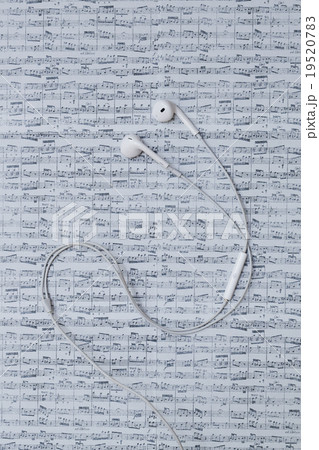 イヤホンと音符 19520783