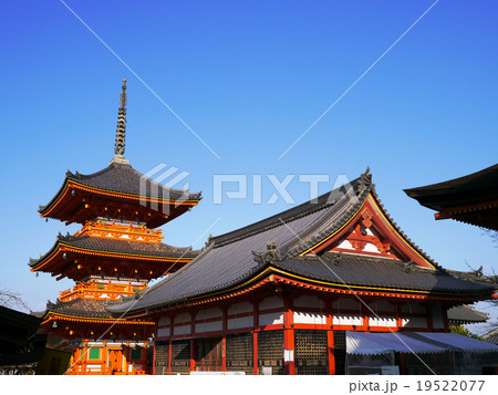 世界遺産 清水寺の朝 世界遺産 清水寺の朝 19522077