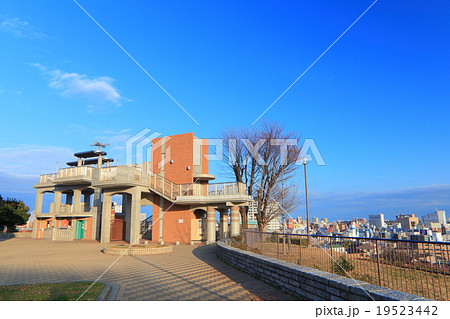 野毛山公園の展望台 19523442