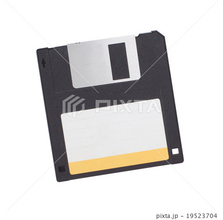Floppy Disk - Tachnology from the past, isolated 19523704