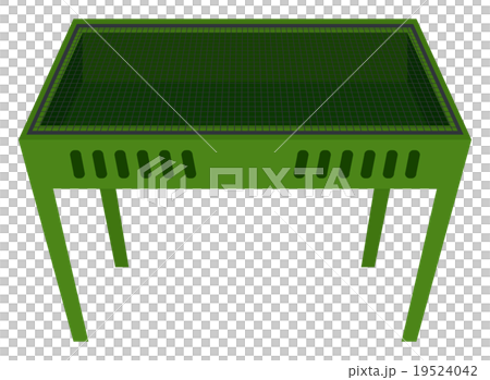 烤肉格柵例證 19524042