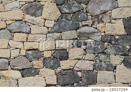 岸和田城の石垣(大阪府岸和田市岸城町) 岸和田城の石垣(大阪府岸和田市岸城町) 19527294