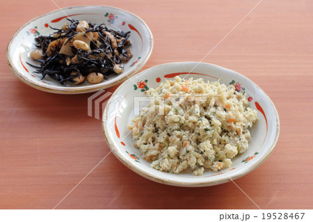 オカラとヒジキの煮物 19528467