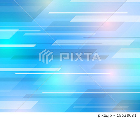 ラインとスピード　アブストラクトイメージ　ベクターイラスト 19528631